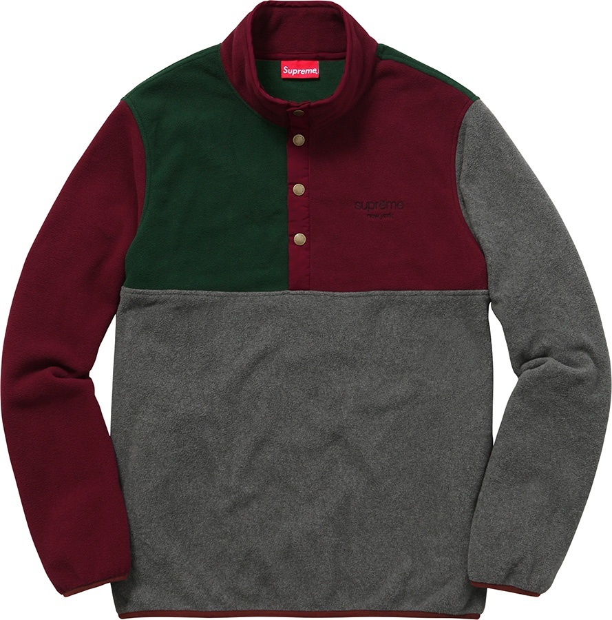 Polartec® Fleece Color Blocked Half Snap view 3